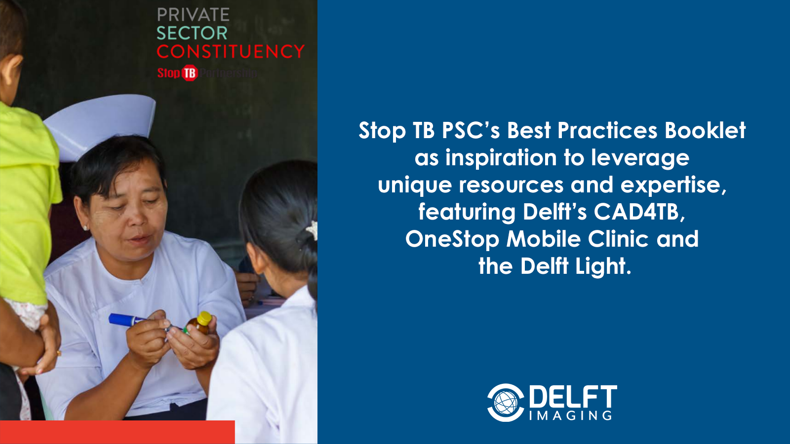 Stop TB PSC’s Best Practices Booklet featuring Delft Solutions