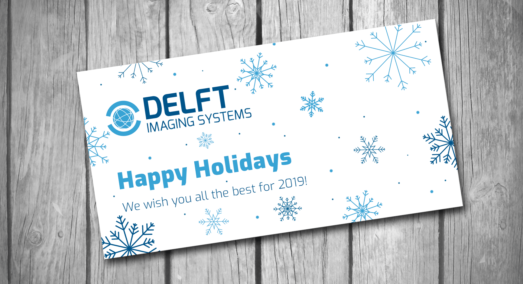 Delft Imaging Systems holiday wishes